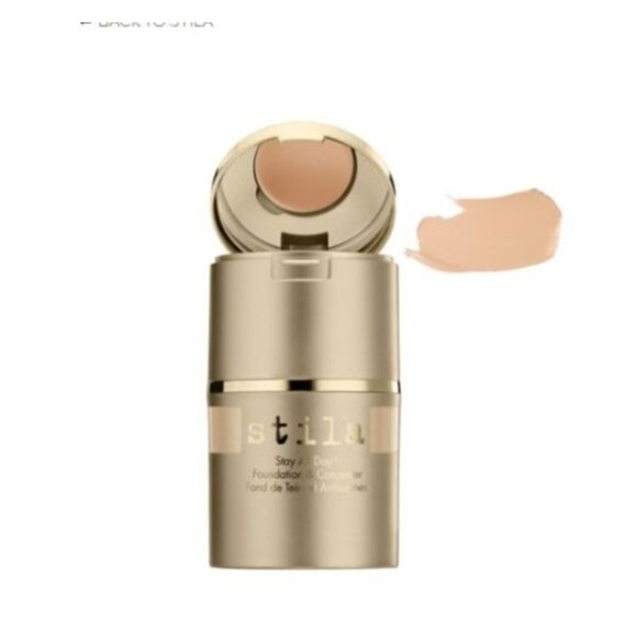 Stila Stay All Day Foundation & Concealer Almond 11  2-In-1 Full Coverage - Picture 2 of 7